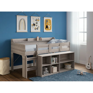 Kids Modern Style Hamilton Loft Convertible Bed